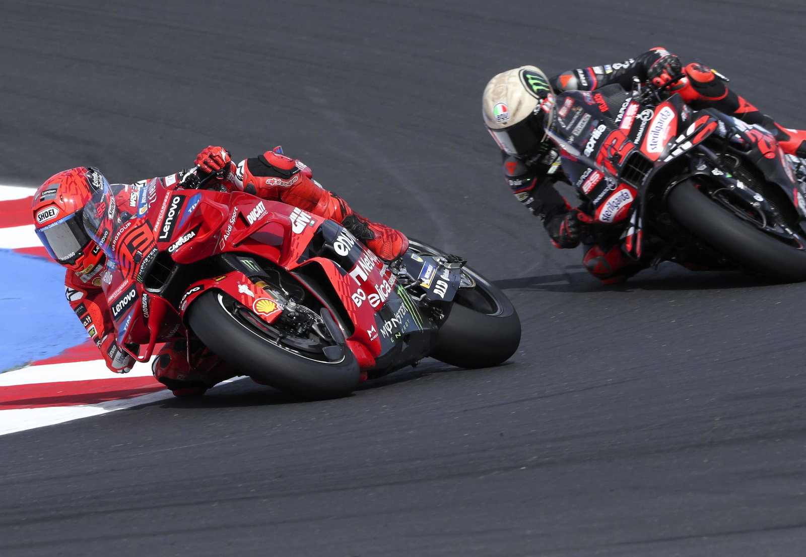 Marc Marquez, Marco Bezzecchi, 2025 San Marino MotoGP