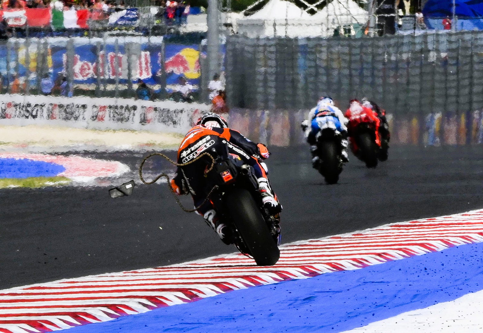 Pedro Acosta chain, 2025 San Marino MotoGP