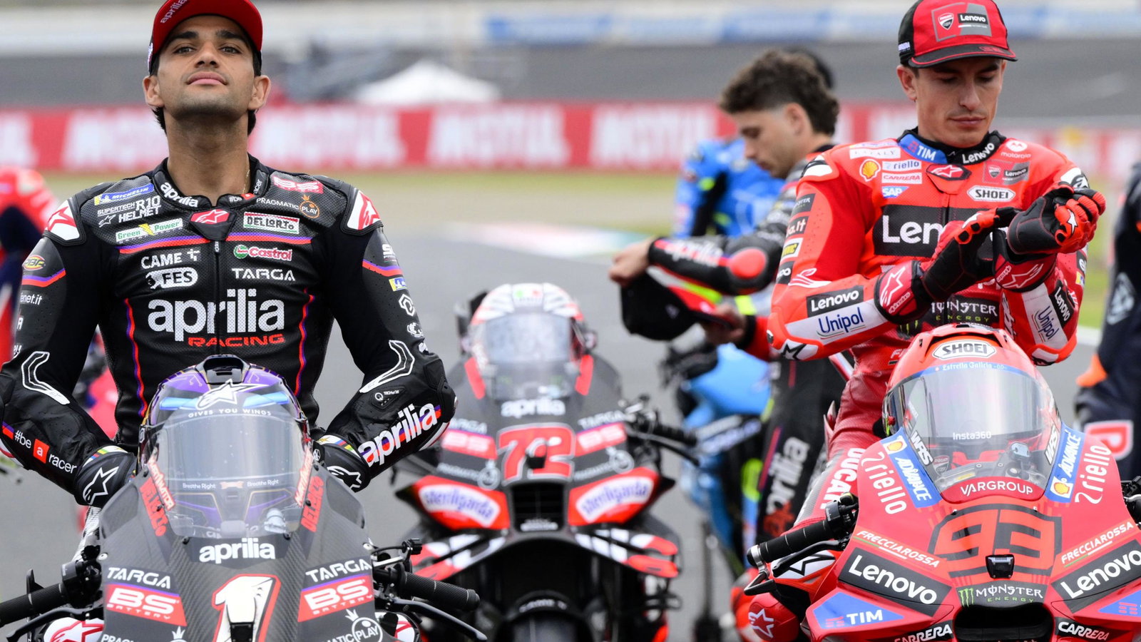 Jorge Martin, Marc Marquez, 2025 Japanese MotoGP