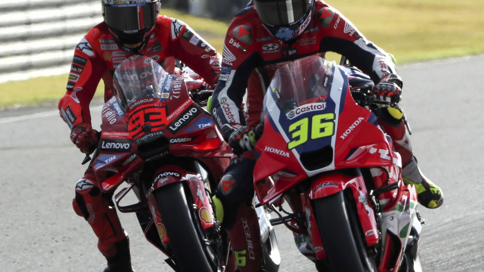 Marc Marquez, Joan Mir, 2025 Japanese MotoGP Sprint