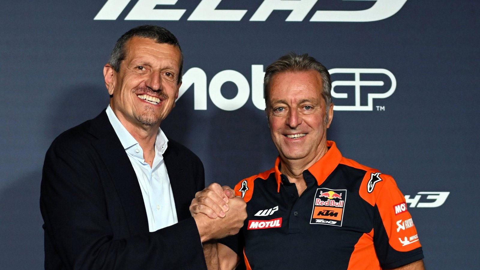 Herve Poncharal and Guenther Steiner