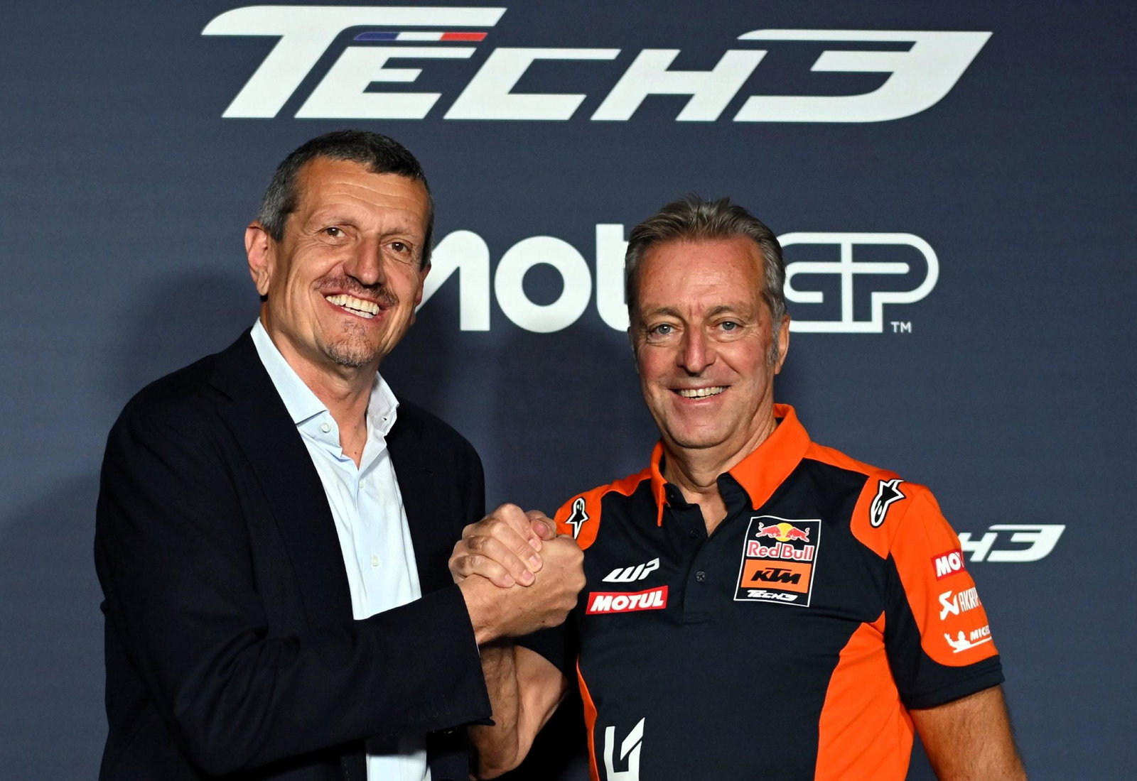 Herve Poncharal and Guenther Steiner