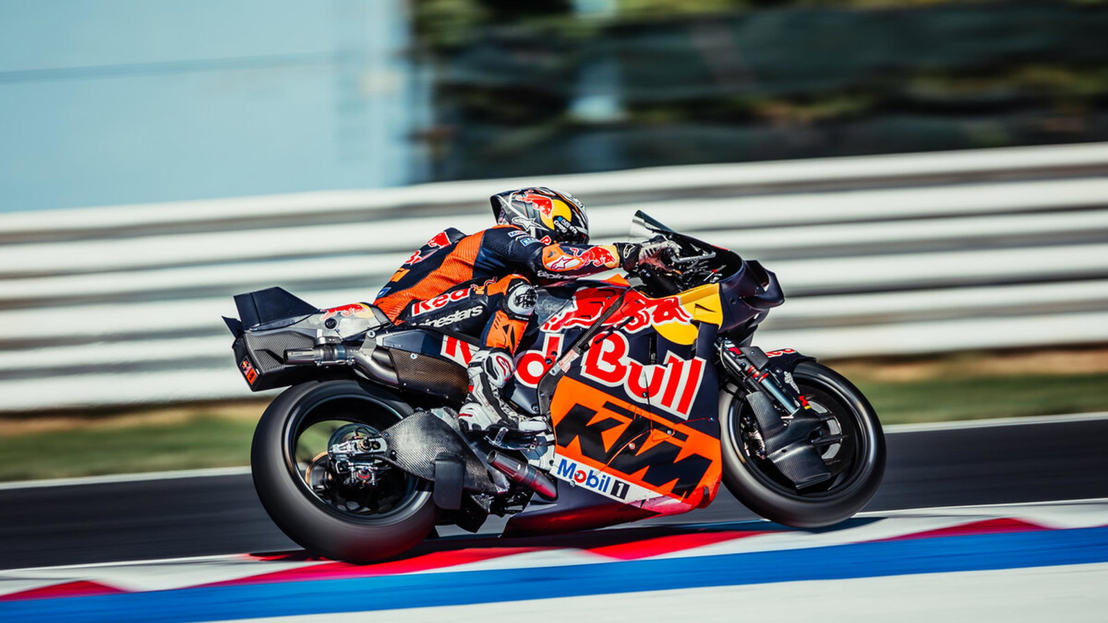 Pedro Acosta, Misano MotoGP Test (pic: KTM).