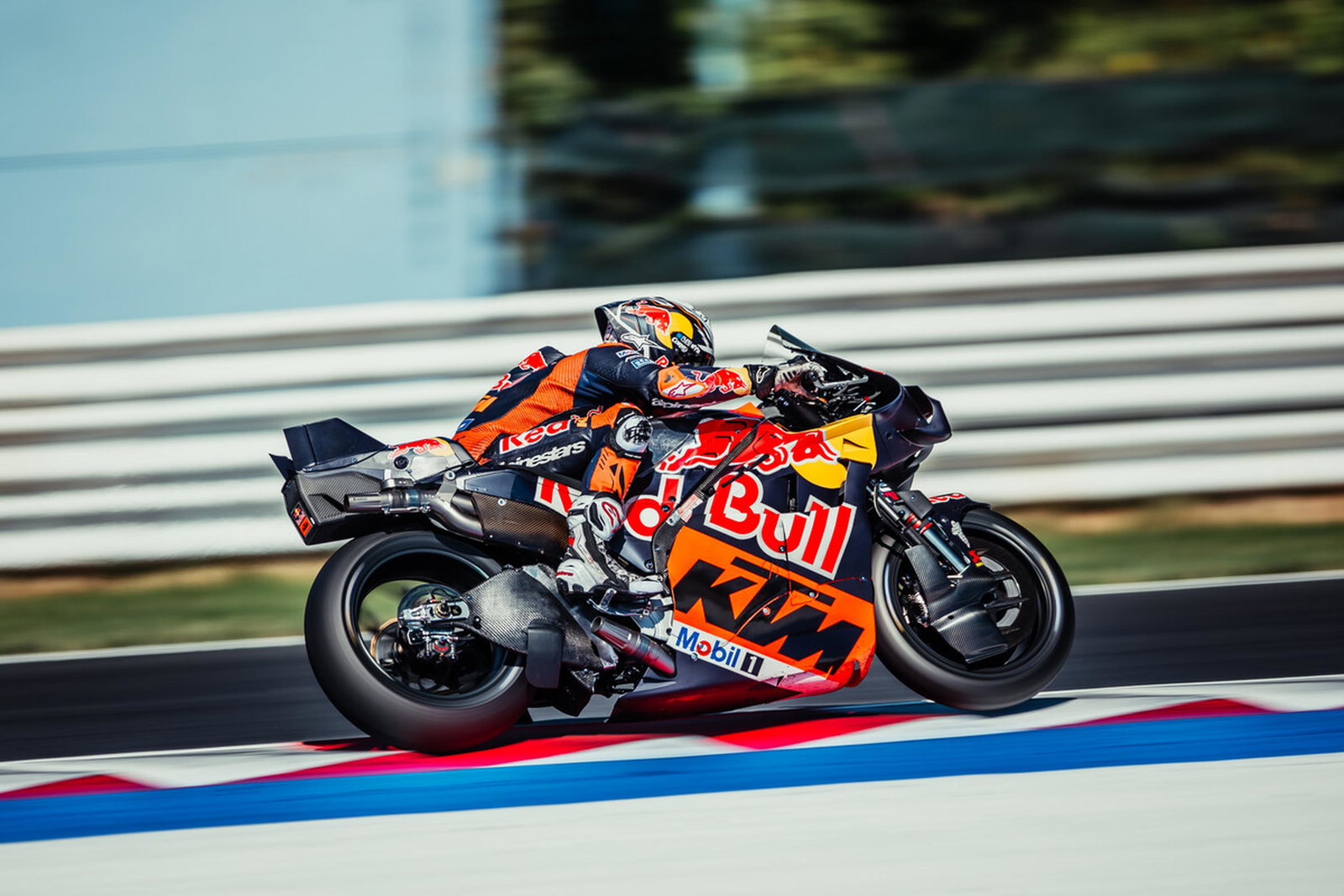 Pedro Acosta, Misano MotoGP Test (pic: KTM).