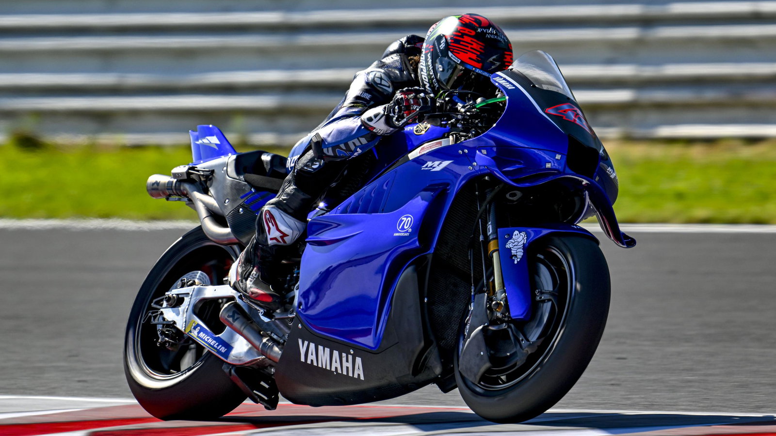 Alex Rins, Yamaha V4, Misano MotoGP Test (pic: Yamaha)