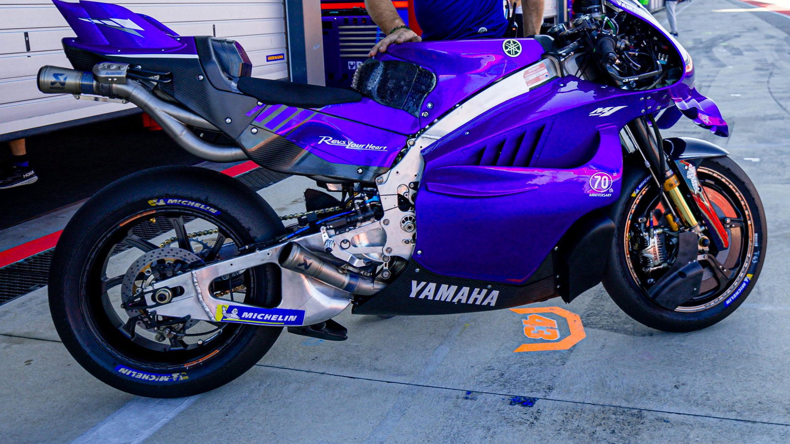 Pramac Yamaha V4, Misano Test