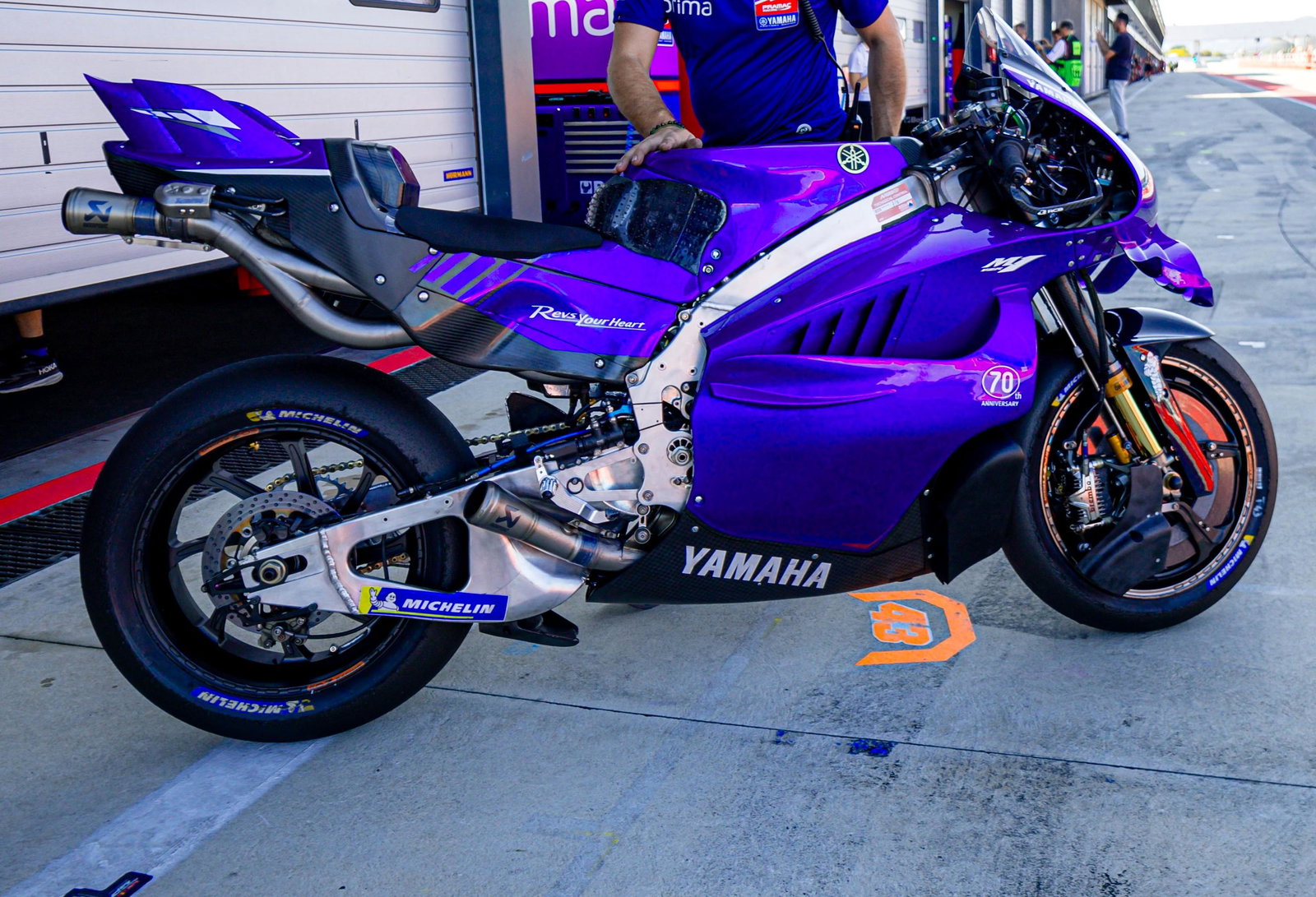 Pramac Yamaha V4, Misano Test