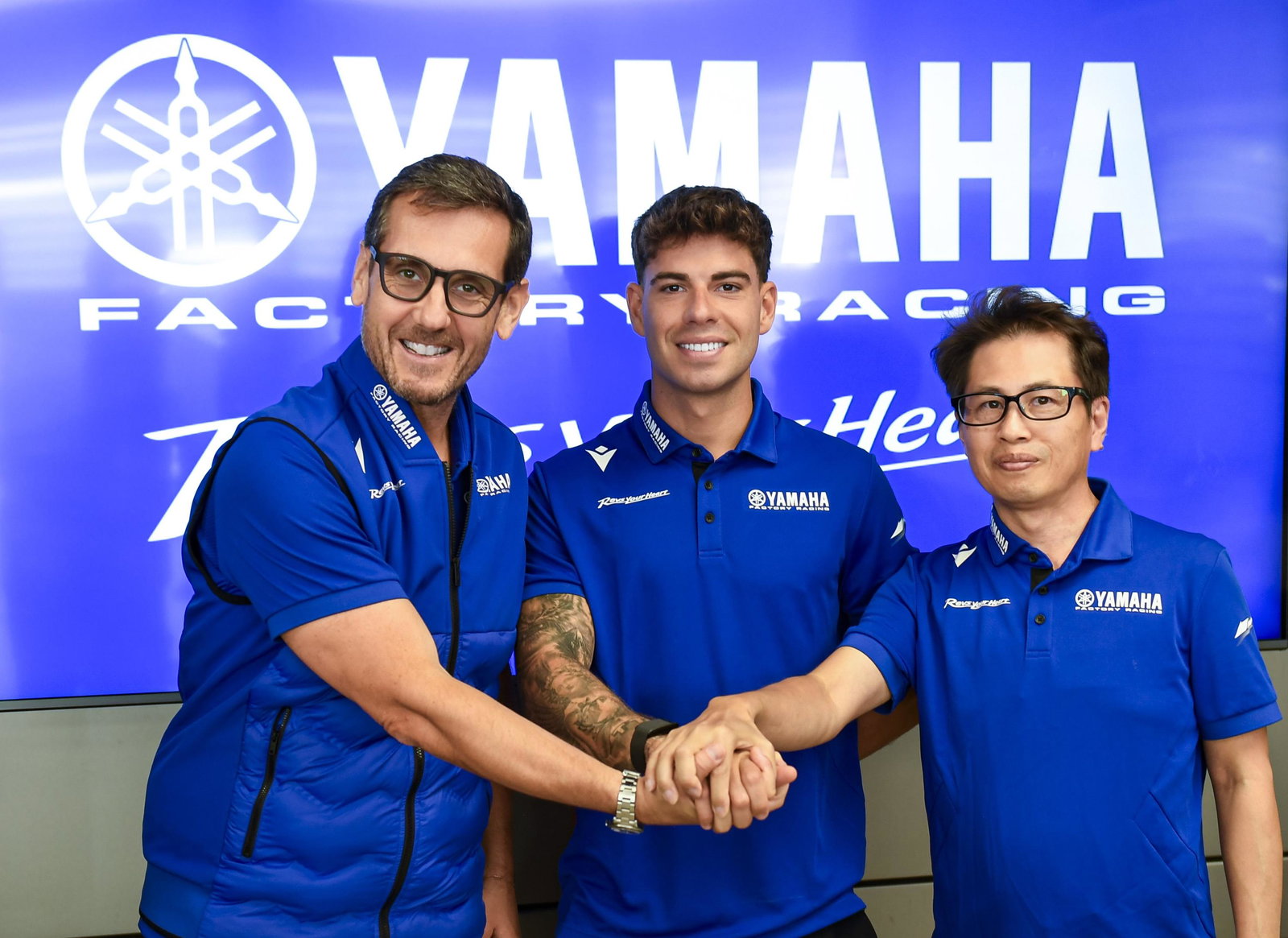 Pavesio, Fernandez, Sumi, new Yamaha testing contract