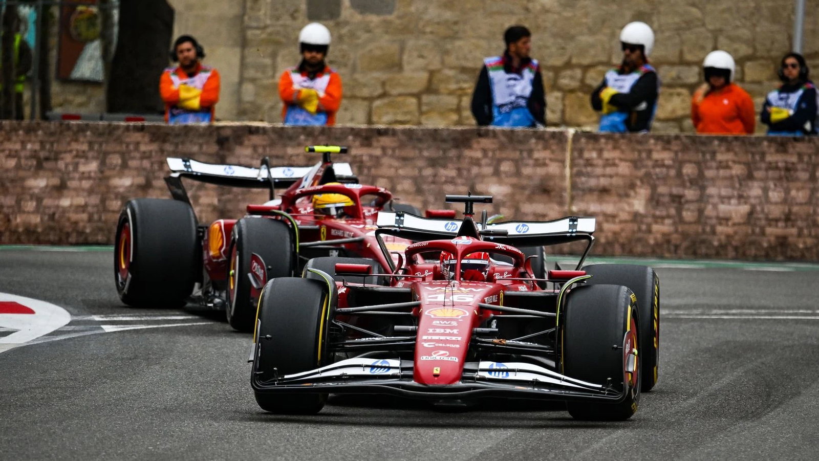 Ferrari flattered to deceive in Azerbaijan 