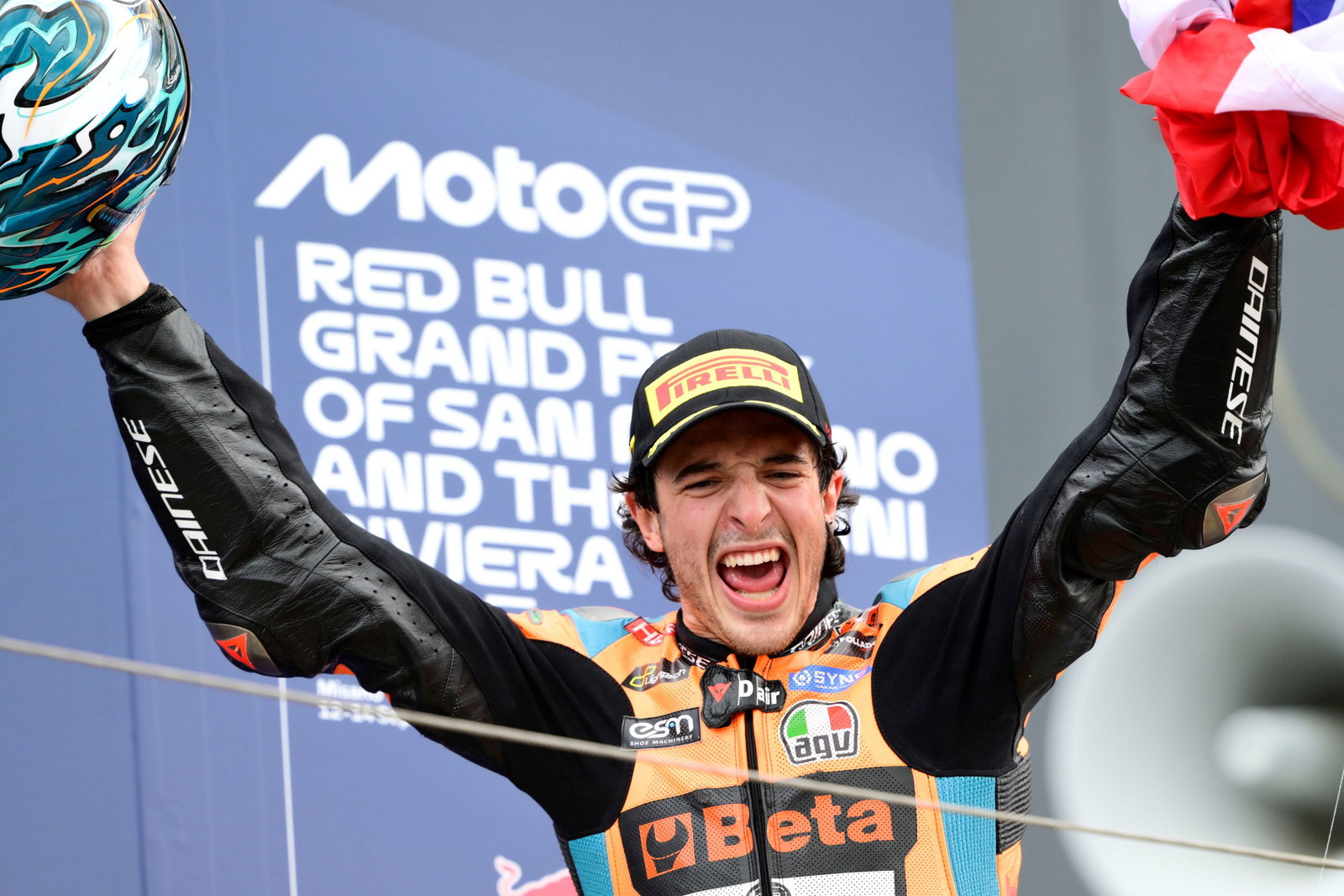 Celestino Vietti, Moto2, 2025, San Marino GP