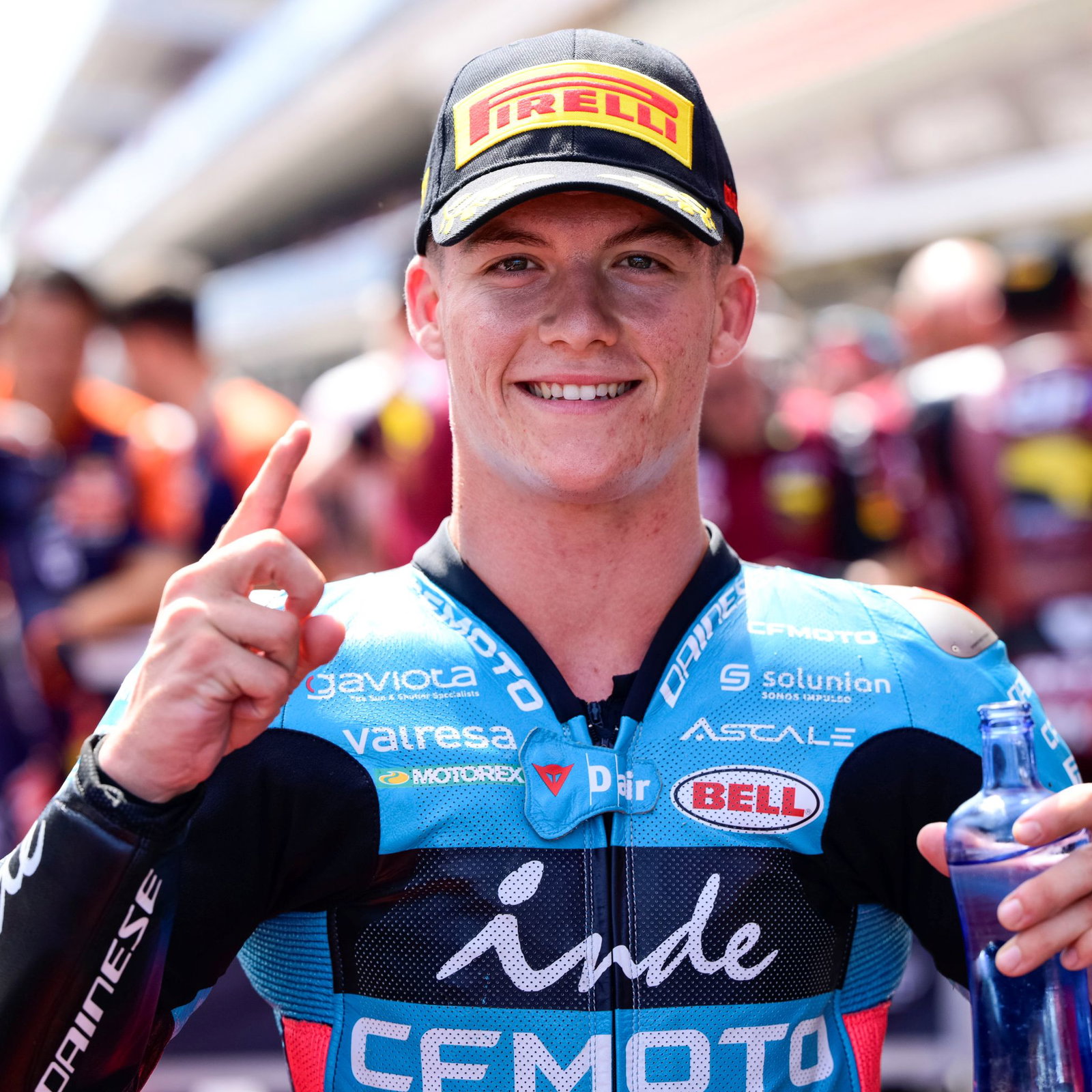 Daniel Holgado, 2025, Moto2, Catalan GP, Pole Position