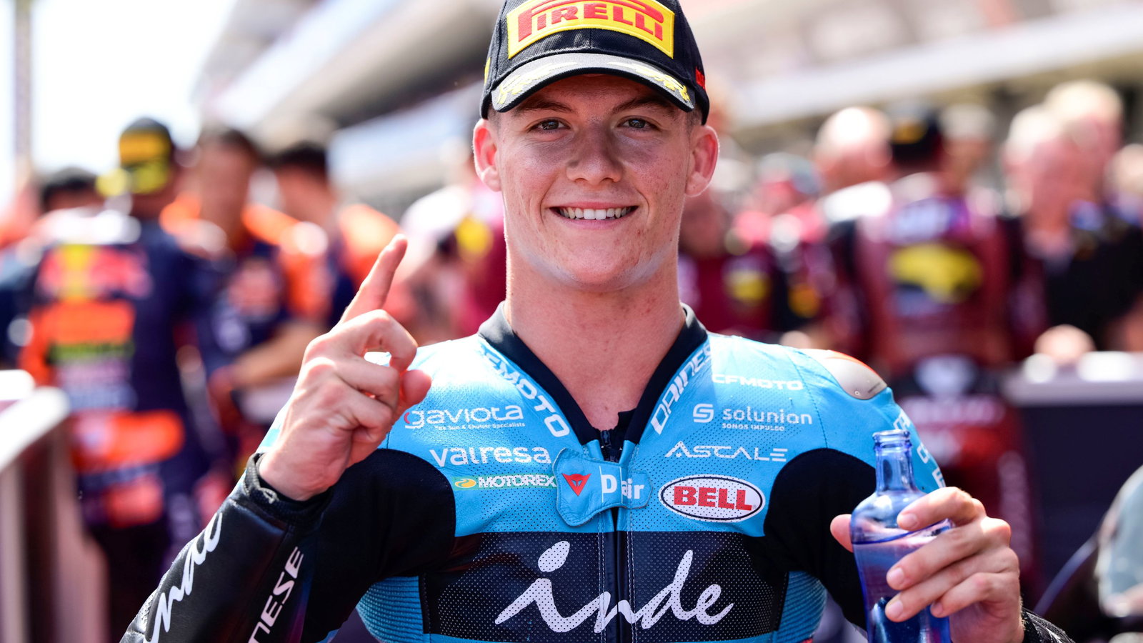 Daniel Holgado, 2025, Moto2, Catalan GP, Pole Position