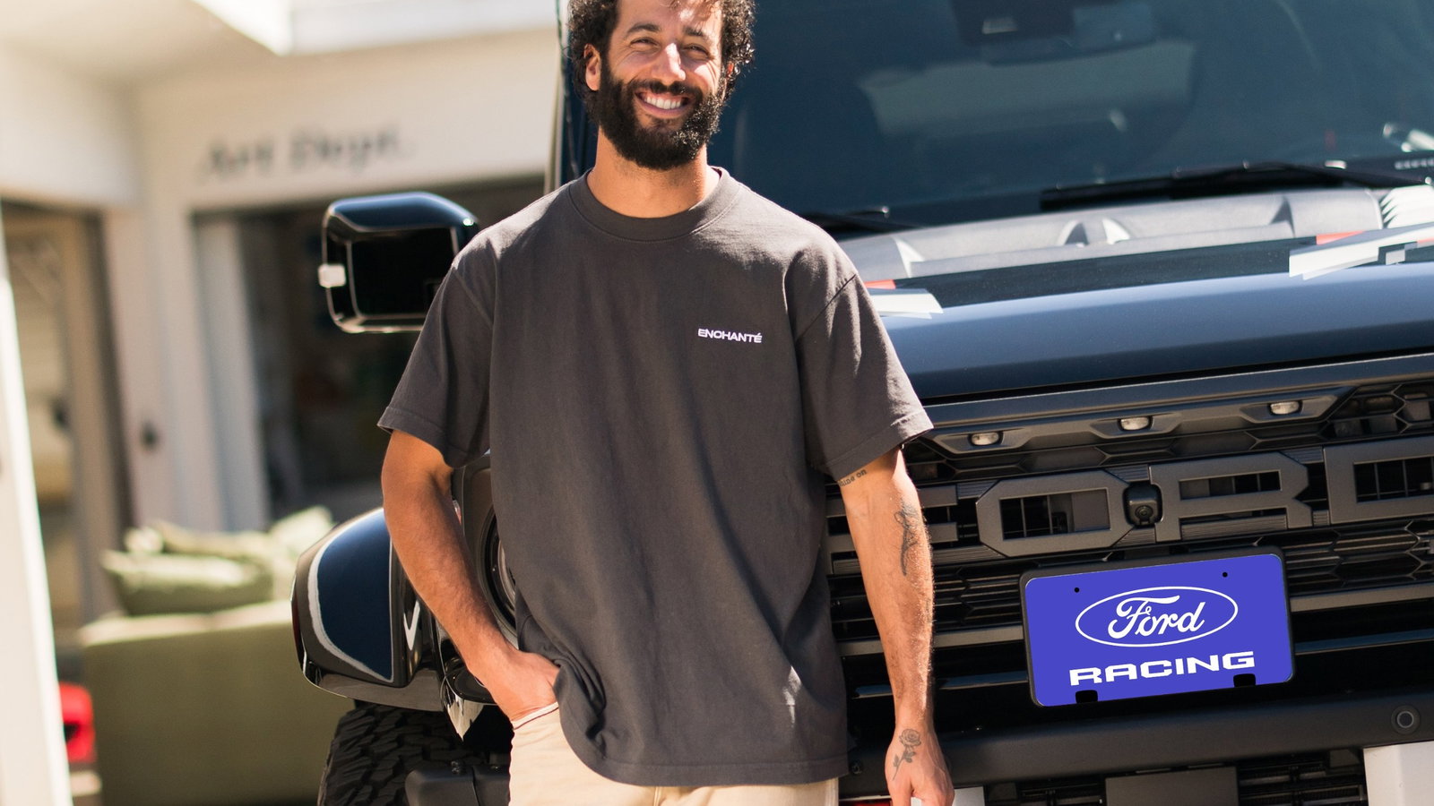 Ricciardo has become a Ford ambassador 