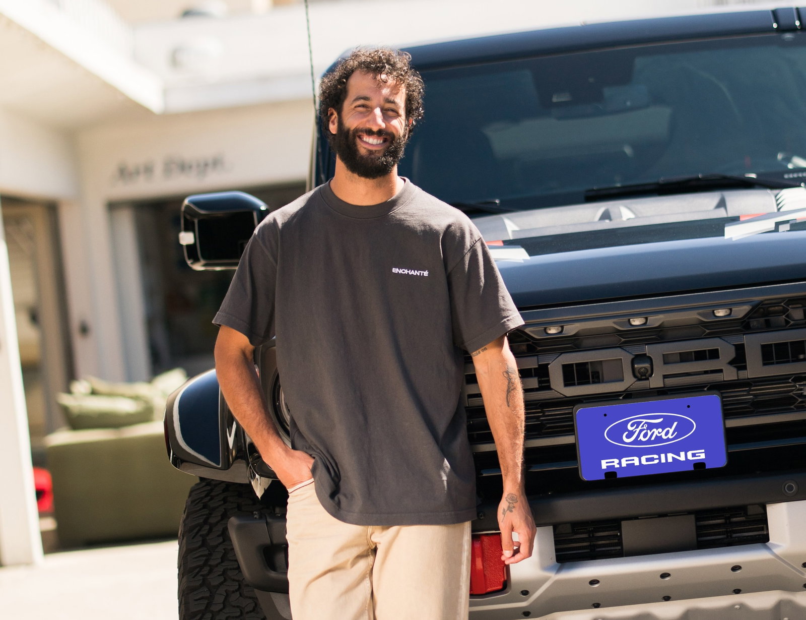 Ricciardo has become a Ford ambassador 