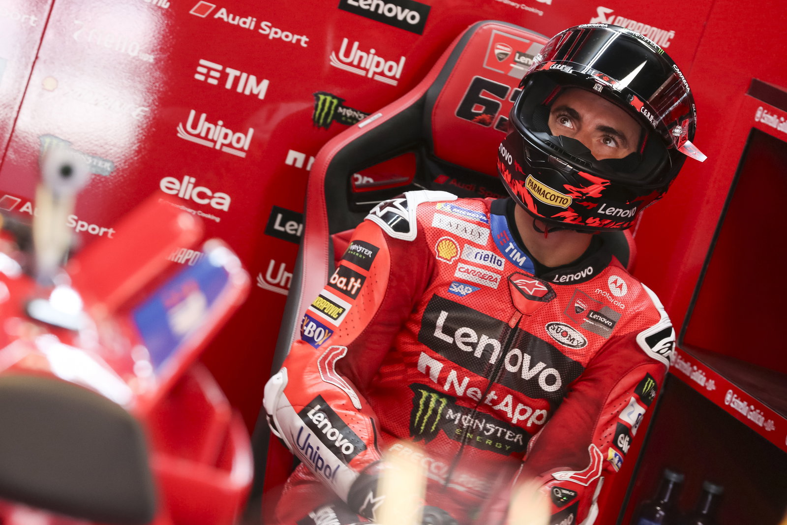 Pecco Bagnaia, Ducati Corse, 2025 Catalan MotoGP
