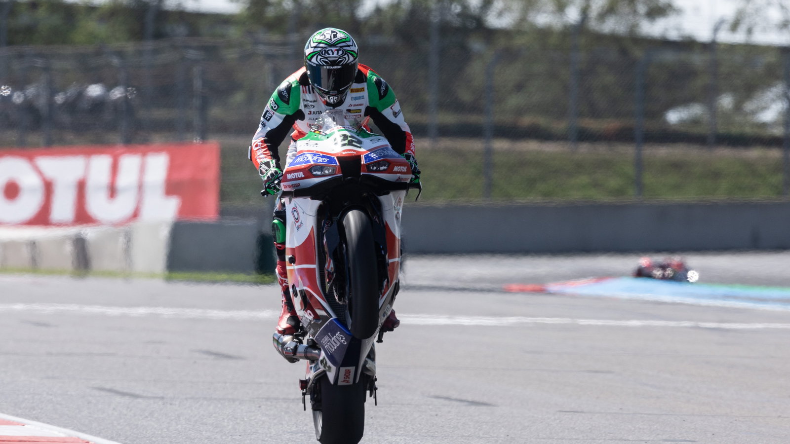 Alex Lowes, 2025 French WorldSBK. Credit: Gold and Goose.