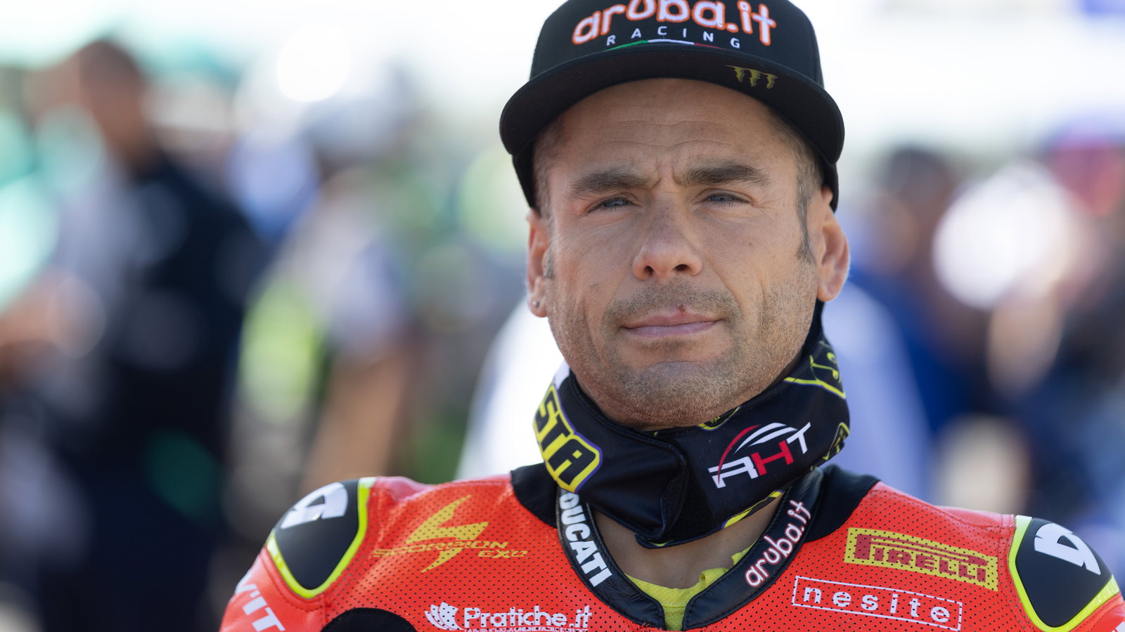 Alvaro Bautista, 2025 French WorldSBK, grid. Credit: Gold and Goose.