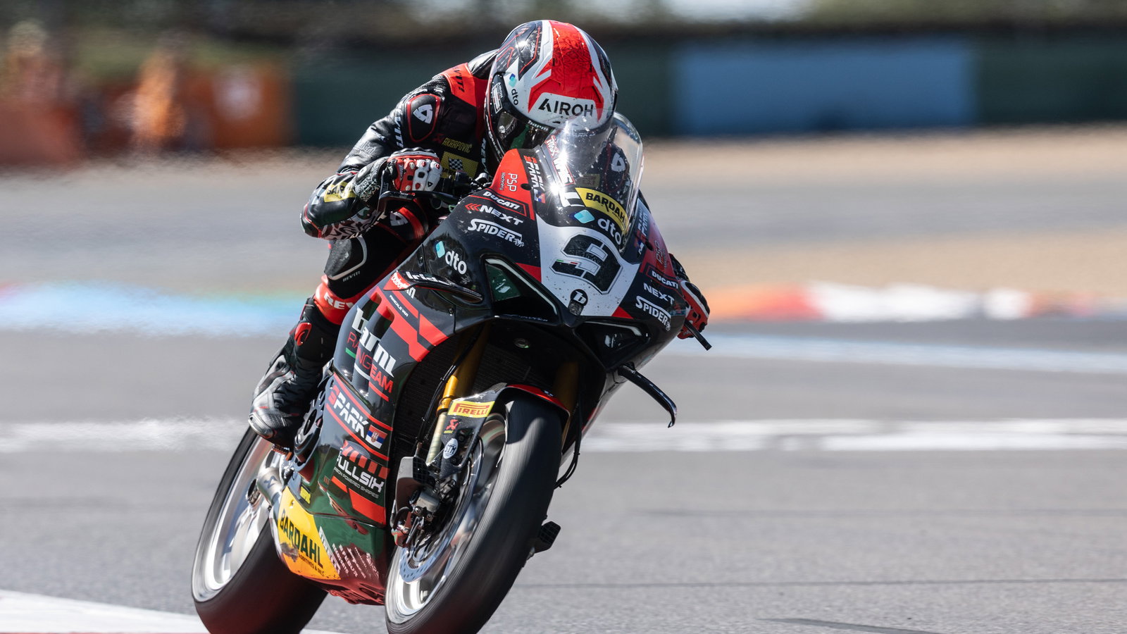 Danilo Petrucci, 2025 French WorldSBK. Credit: Gold and Goose.