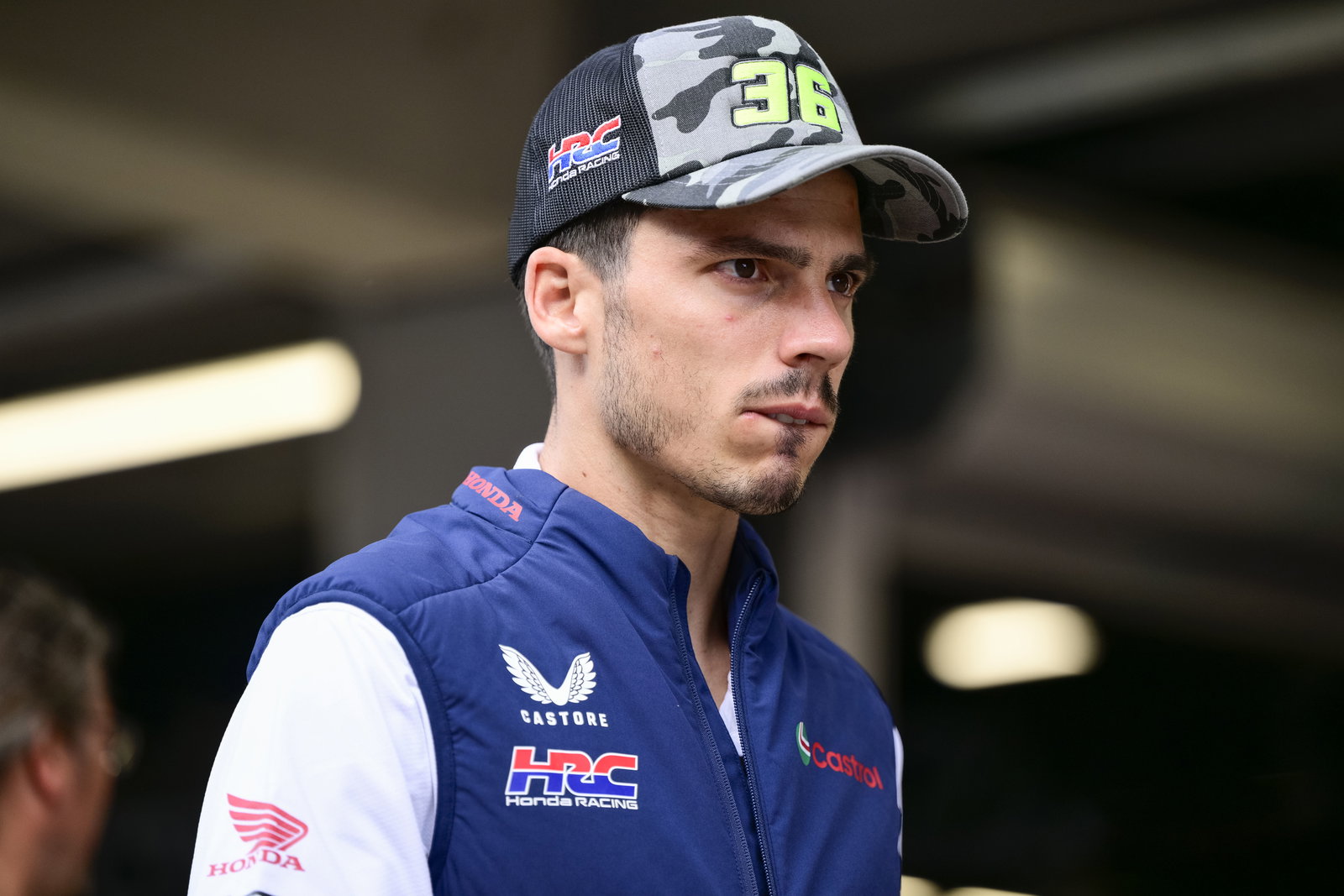 Joan Mir, 2025 MotoGP Catalan Grand Prix, pit lane. Credit: Gold and Goose.