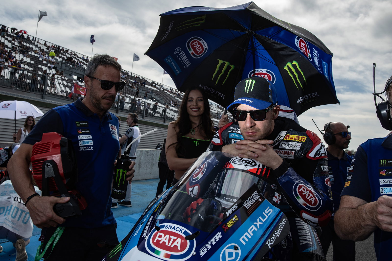 Jonathan Rea, 2025 French WorldSBK, grid. Credit: Gold and Goose.