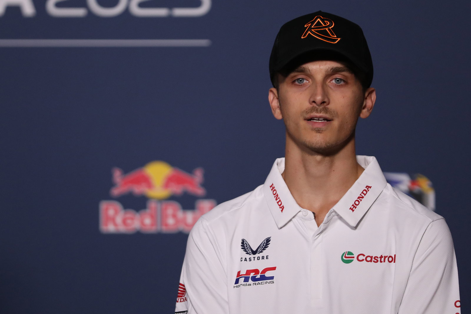 Luca Marini, 2025 MotoGP San Marino Grand Prix, press conference. Credit: Gold and Goose.