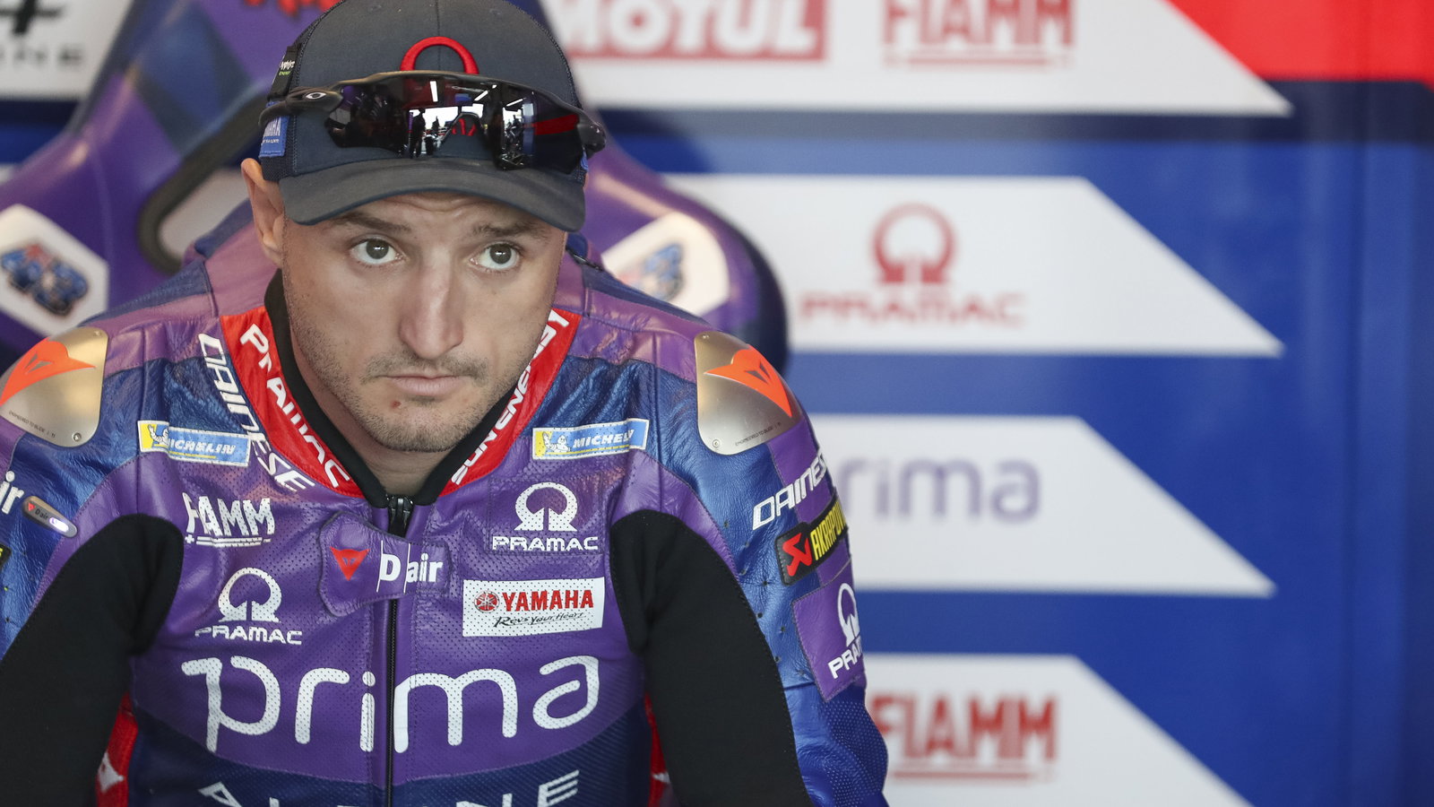 Jack Miller, 2025 MotoGP San Marino Grand Prix, pit box. Credit: Gold and Goose.