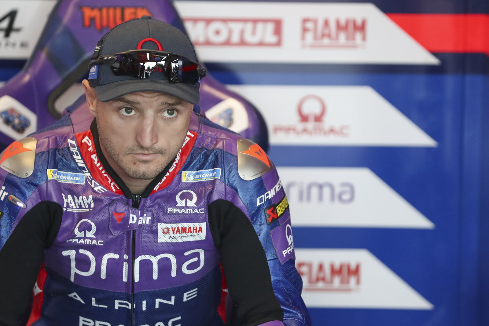 Jack Miller, 2025 MotoGP San Marino Grand Prix, pit box. Credit: Gold and Goose.