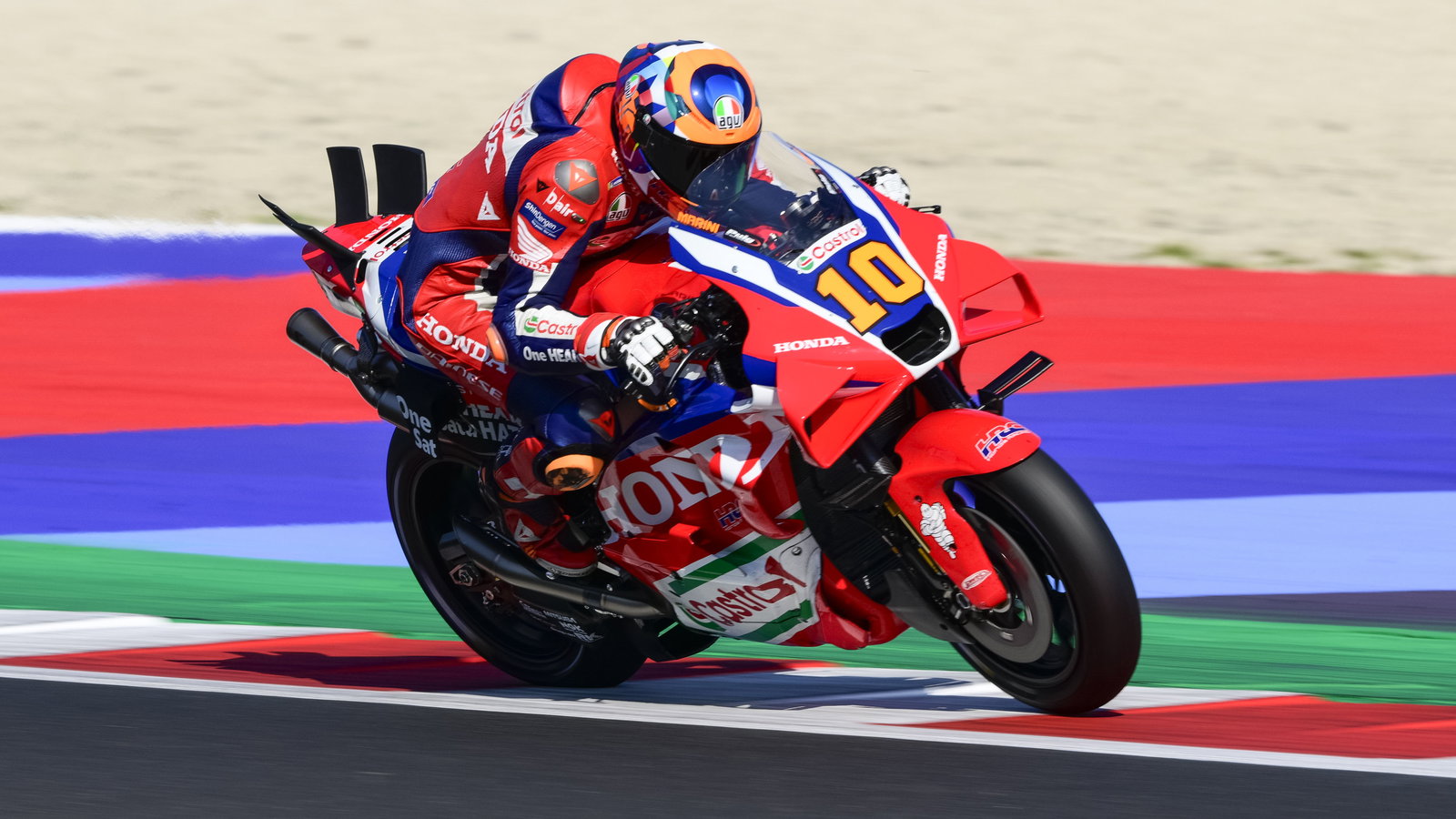 Luca Marini, 2025 MotoGP San Marino Grand Prix. Credit: Gold and Goose.