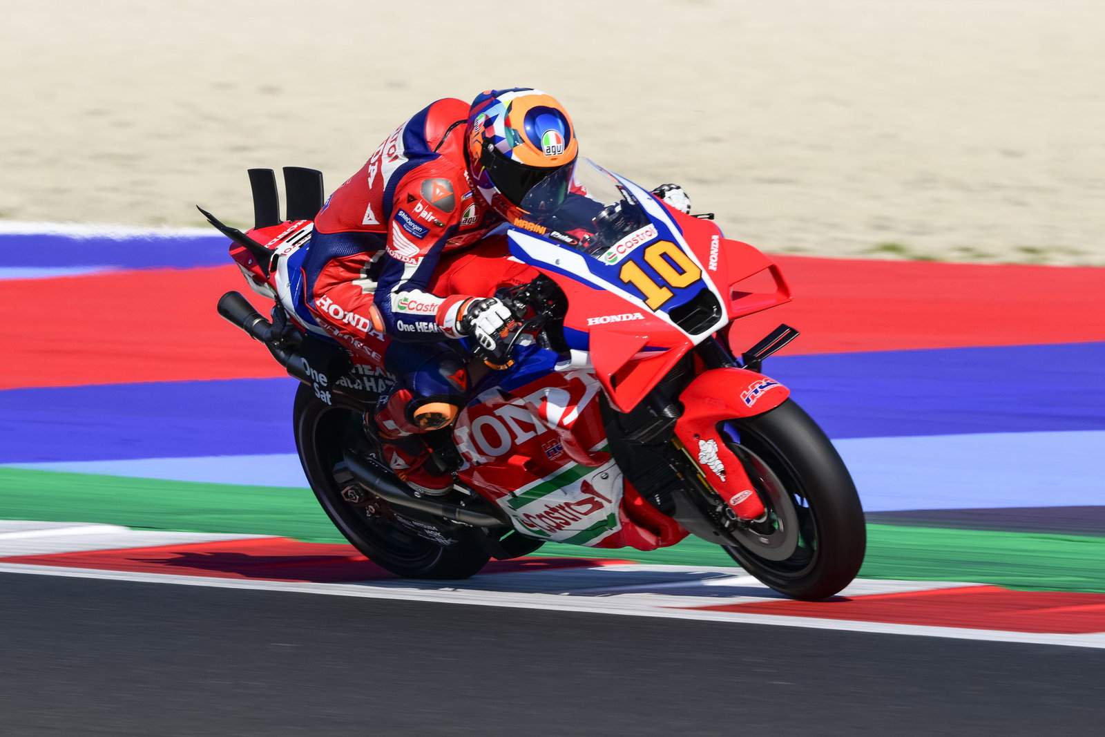 Luca Marini, 2025 MotoGP San Marino Grand Prix. Credit: Gold and Goose.