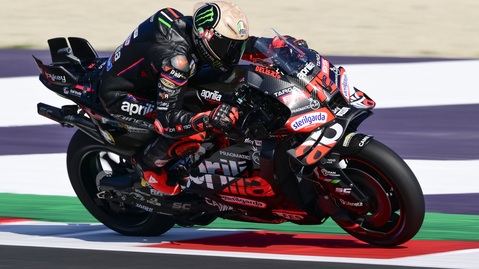 Marco Bezzecchi, 2025 MotoGP San Marino Grand Prix. Credit: Gold and Goose.