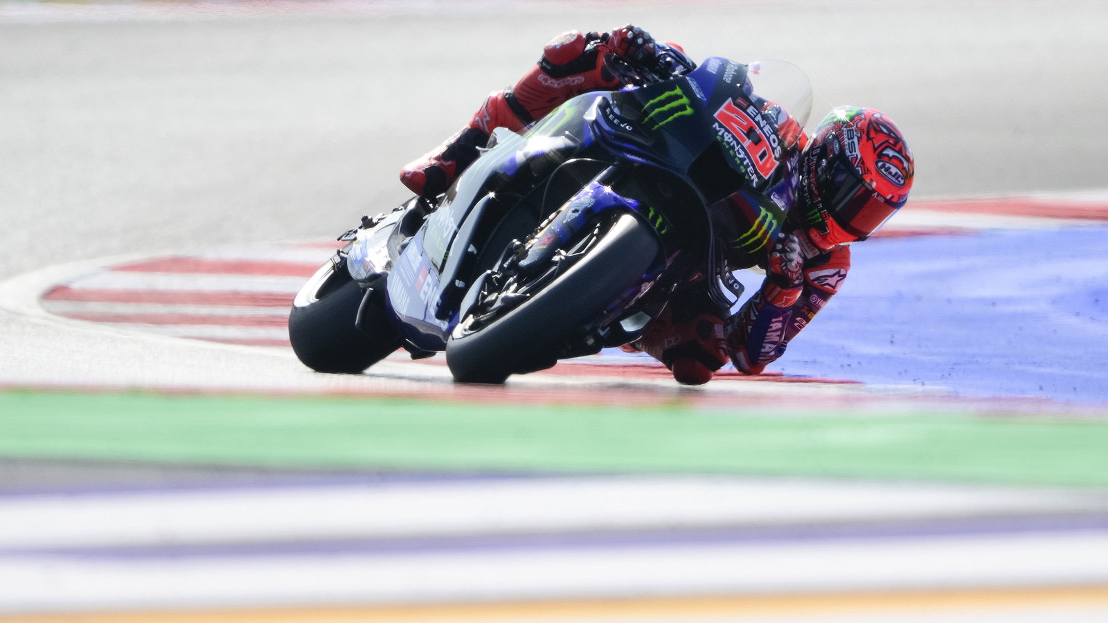 Fabio Quartararo, 2025 MotoGP San Marino Grand Prix. Credit Gold and Goose.