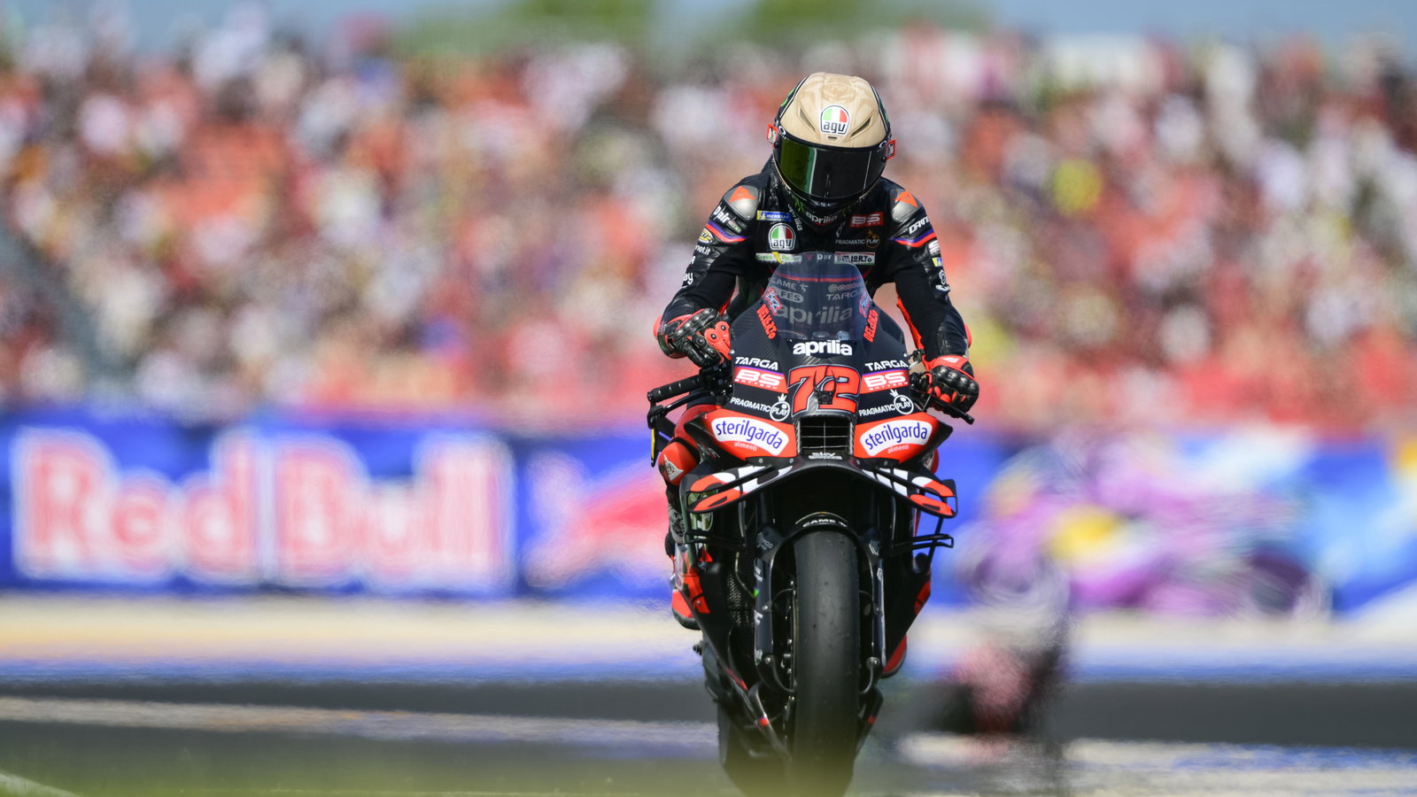 Marco Bezzecchi, 2025 MotoGP San Marino Grand Prix, Sprint grid. Credit: Gold and Goose.