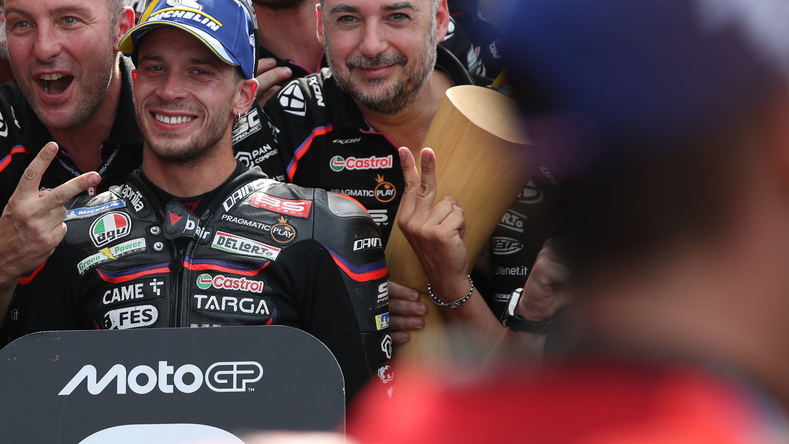 Marco Bezzecchi, Aprilia Factory Racing, 2025 San Marino MotoGP