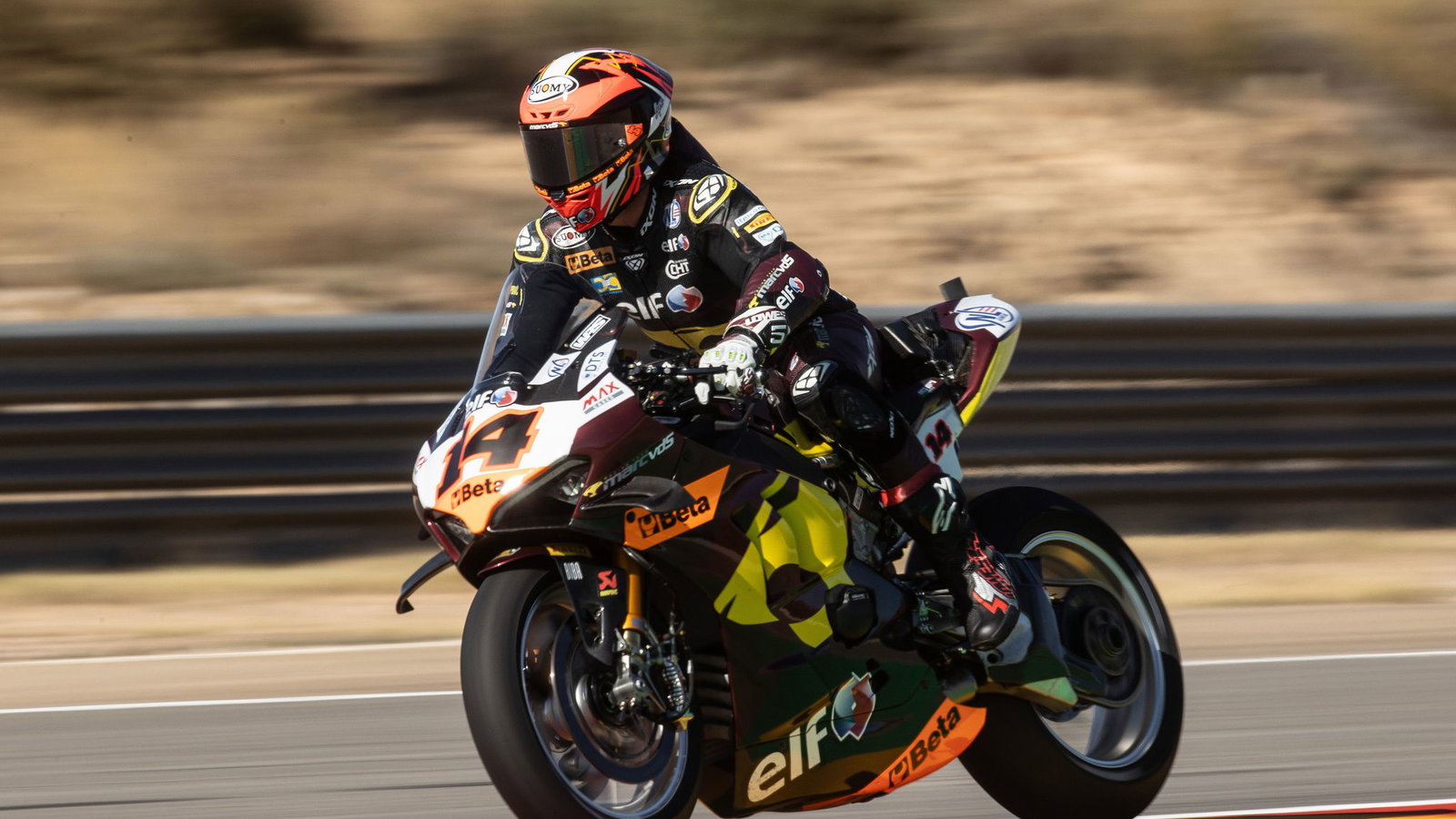 Sam Lowes, 2025 Aragon WorldSBK. Credit: Gold and Goose.