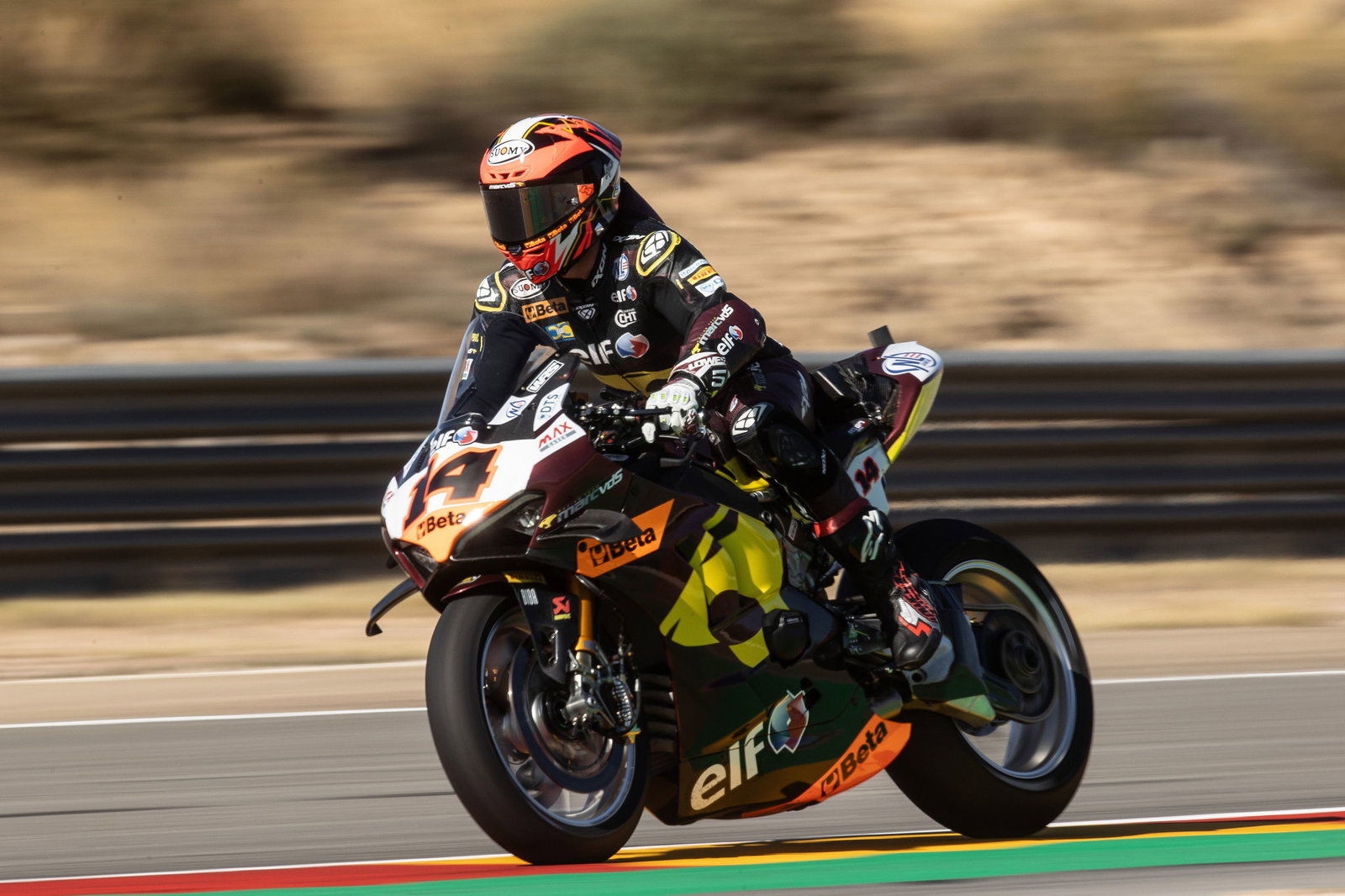 Sam Lowes, 2025 Aragon WorldSBK. Credit: Gold and Goose.