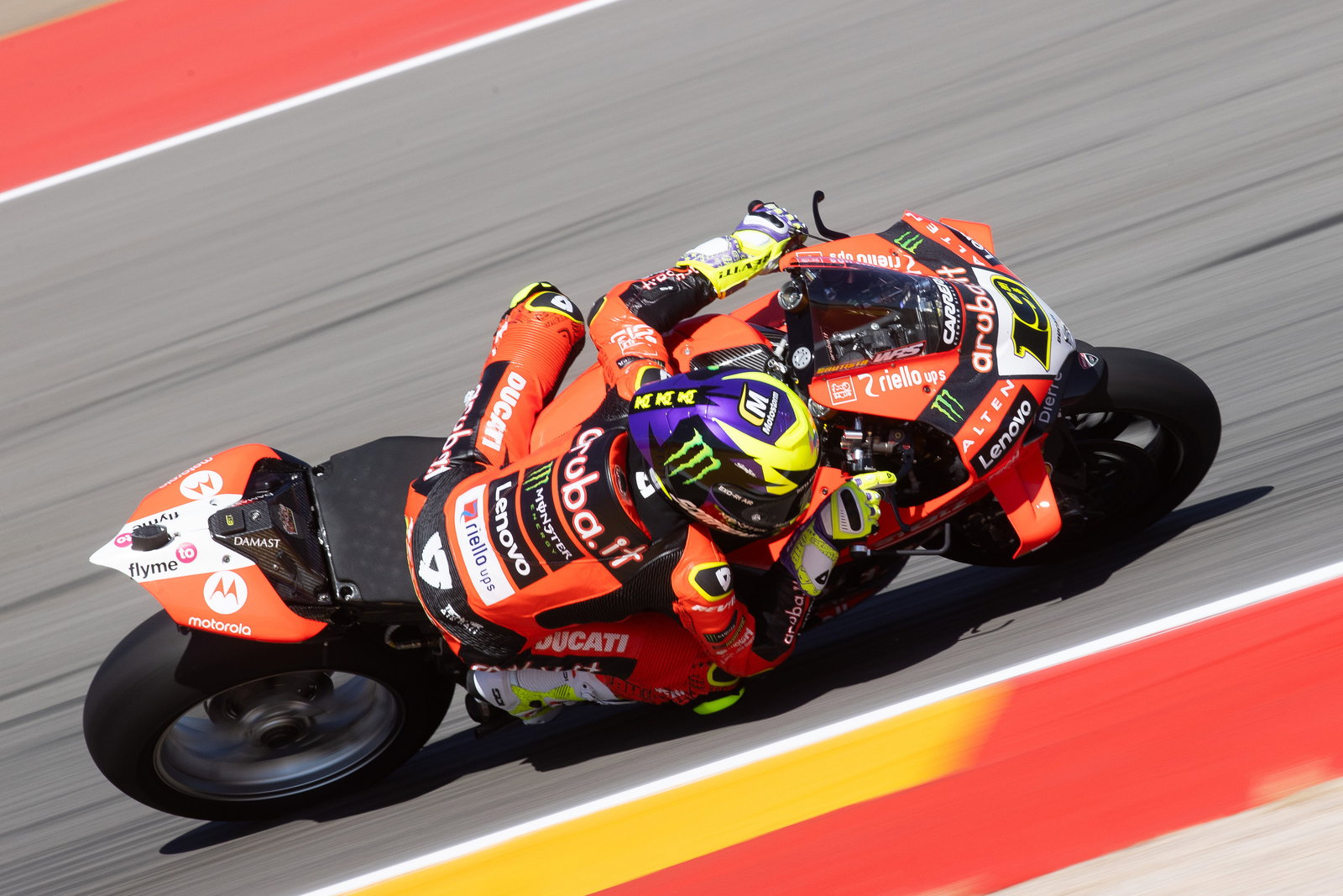 Alvaro Bautista, 2025 Aragon WorldSBK. Credit: Gold and Goose.