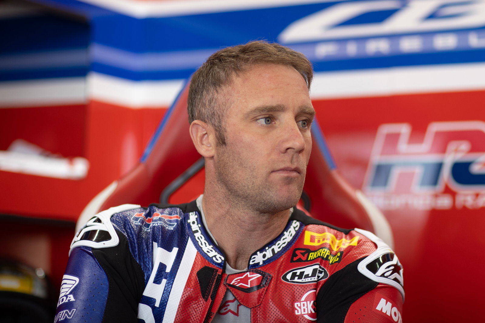 Tommy Bridewell, 2025 Aragon WorldSBK, pit box. Credit: Gold and Goose.