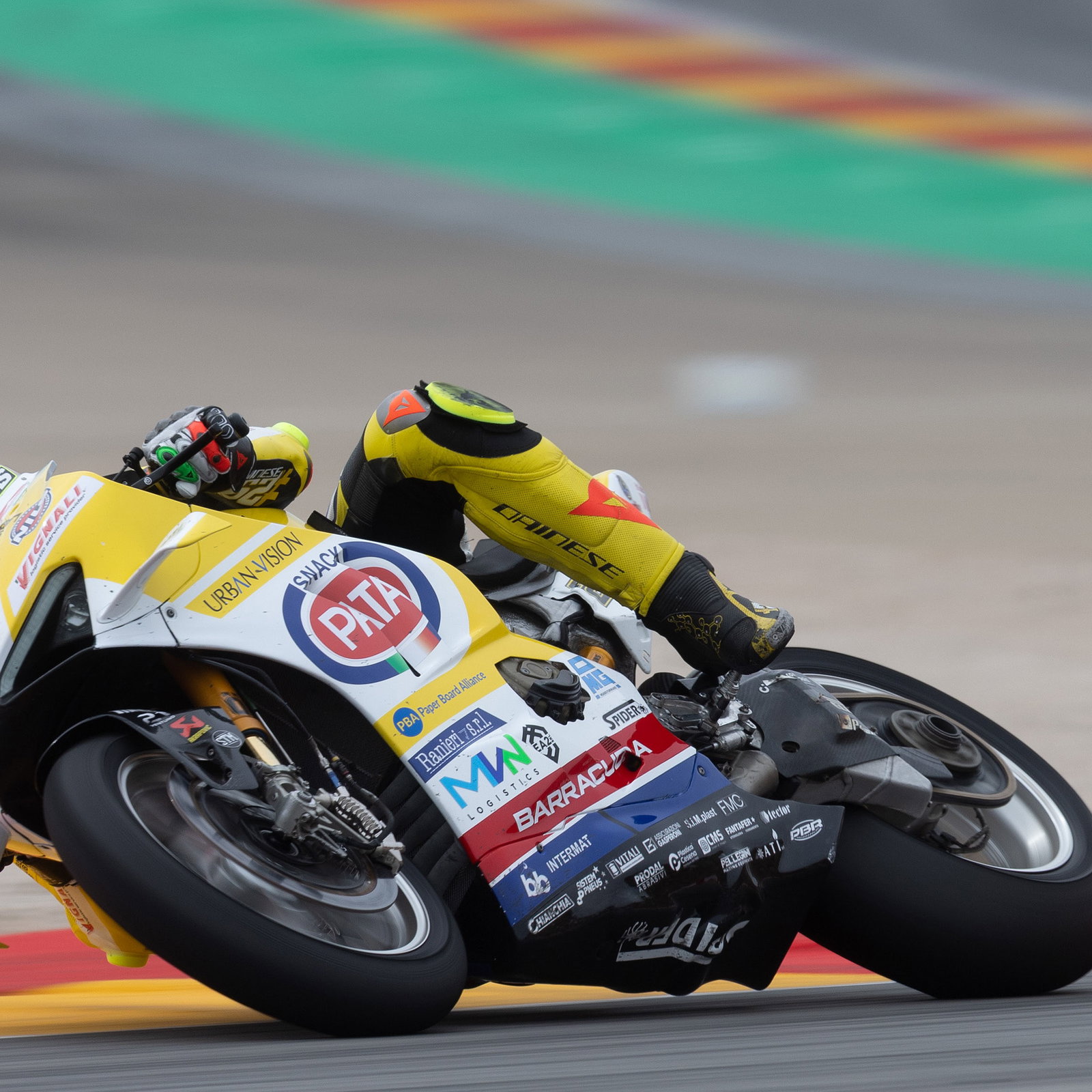 Andrea Iannone, 2025 Aragon WorldSBK. Credit: Gold and Goose.