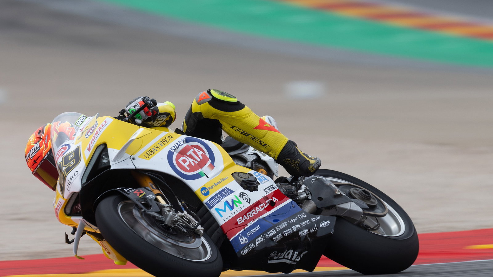 Andrea Iannone, 2025 Aragon WorldSBK. Credit: Gold and Goose.