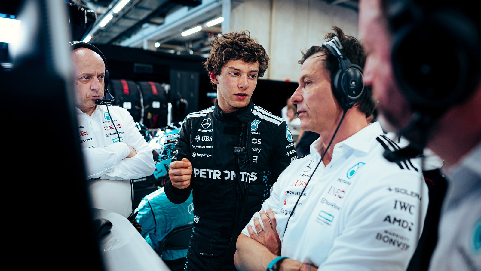 Antonelli was criticised by Wolff after the Italian Grand Prix 