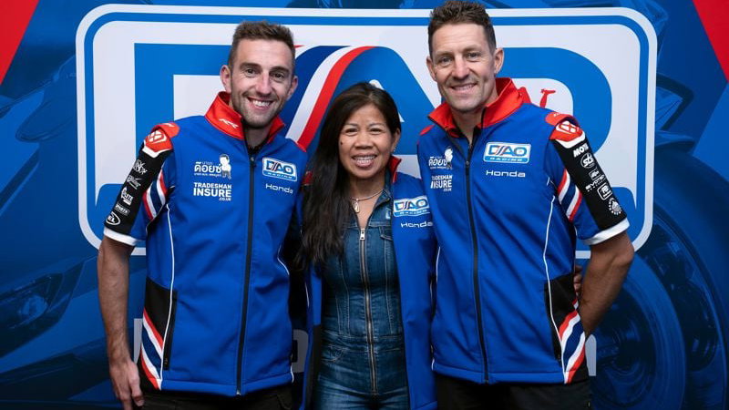 Lee Jackson and Josh Brookes re-sign for DAO Racing for BSB 2026. Credit: British Superbike Championship.