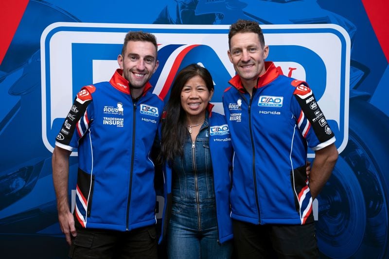 Lee Jackson and Josh Brookes re-sign for DAO Racing for BSB 2026. Credit: British Superbike Championship.