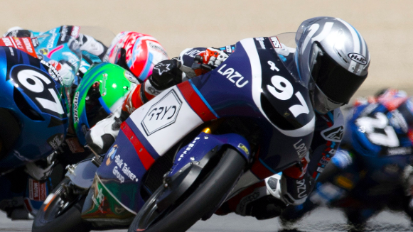 Marco Morelli, 2025 JuniorGP Aragon round. Credit: JuniorGP.