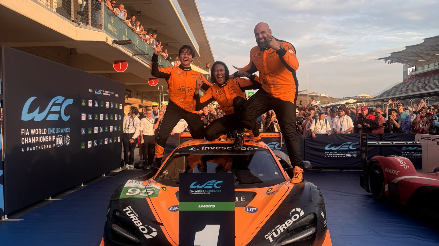 Sean Gelael, United Autosports #95, Winner of Lone Star Le Mans 2025