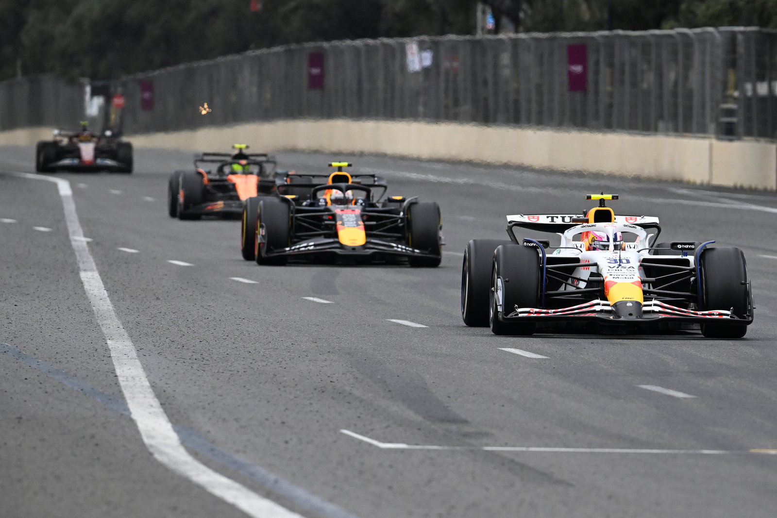 Lawson impressively held off Tsunoda 