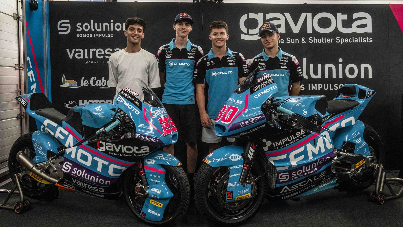 2026 Aspar Moto2 and Moto3 line-up