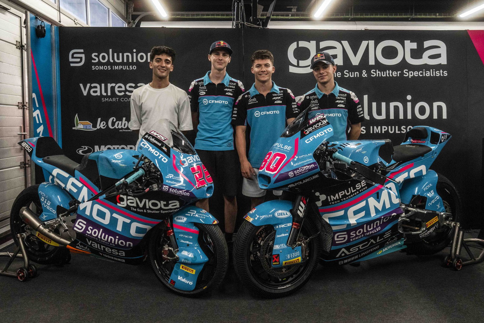 2026 Aspar Moto2 and Moto3 line-up