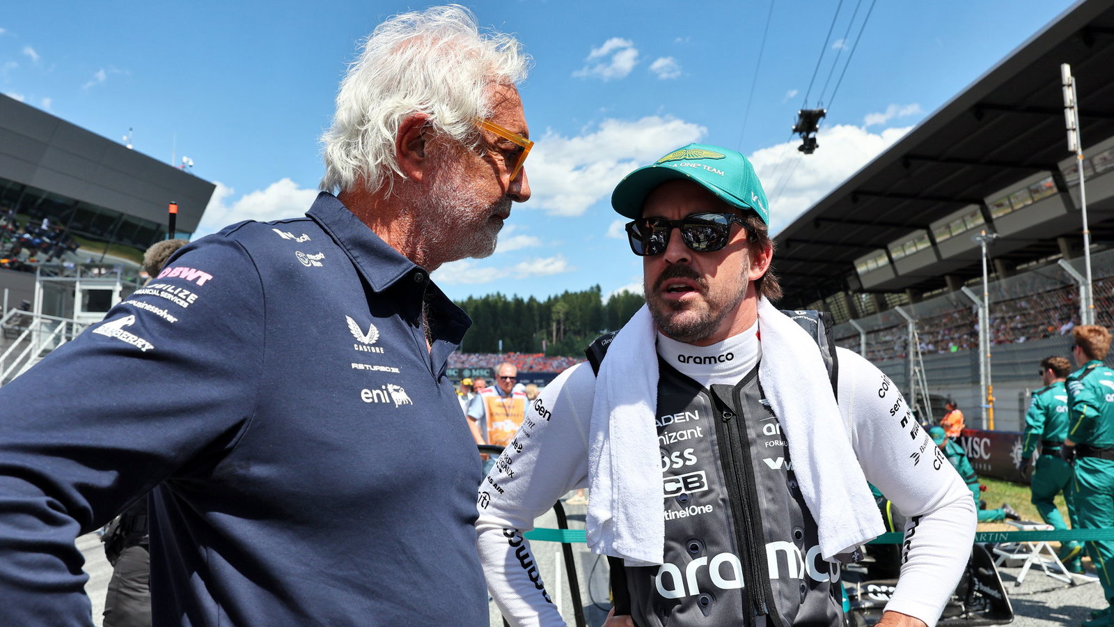 Briatore and Alonso 