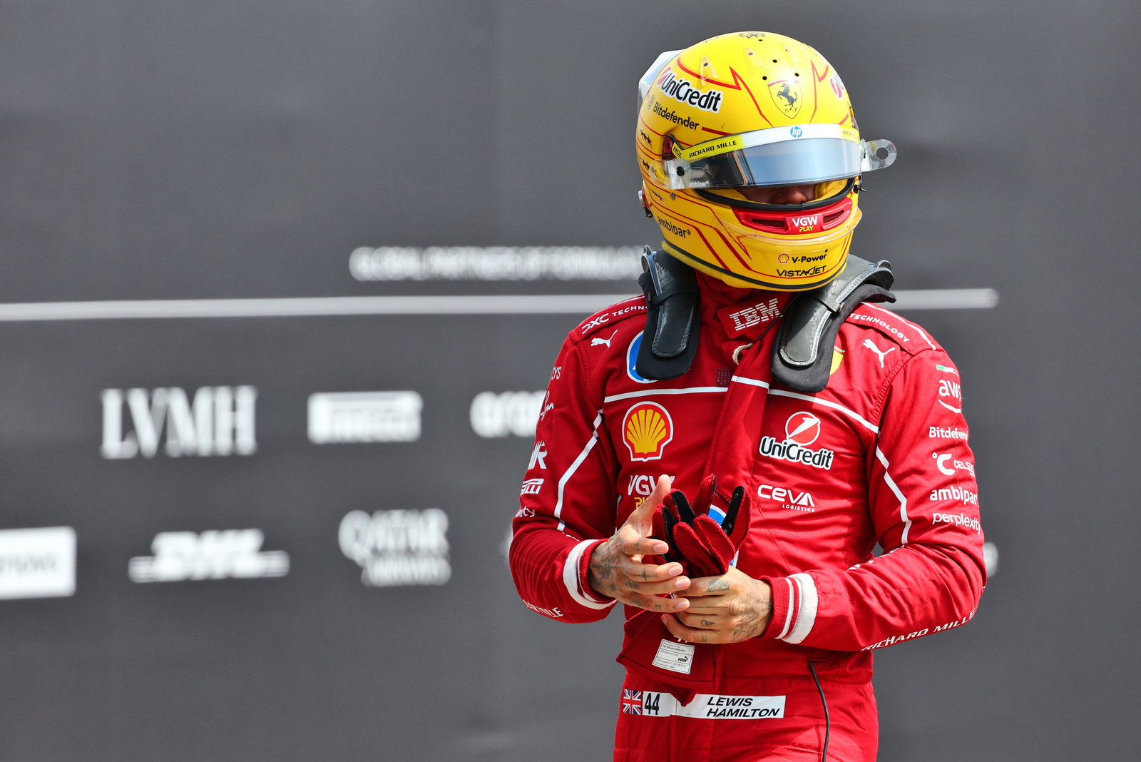 Lewis Hamilton has had a tough debut season with Ferrari