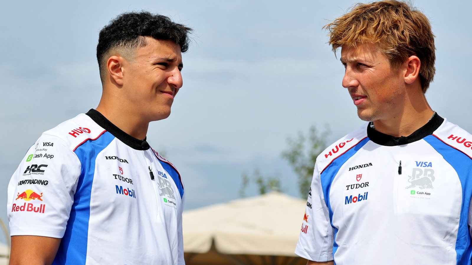 Isack Hadjar and Liam Lawson